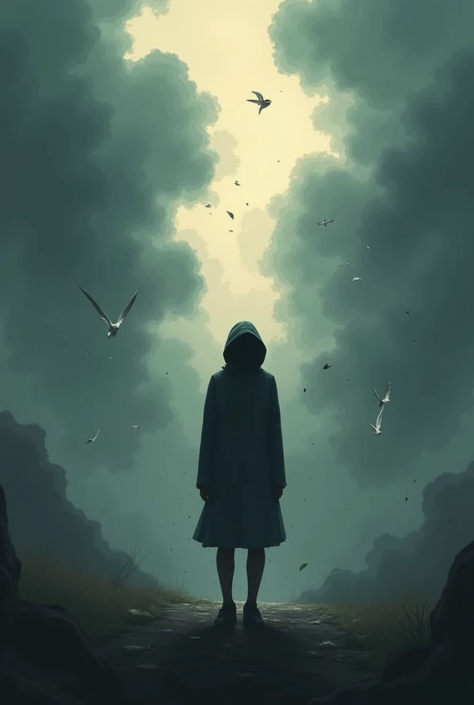 Cover art for my first song release that i can use on spotify. The songs name is broken again. Its about having been in a dark place in life but refusing to go back there again.