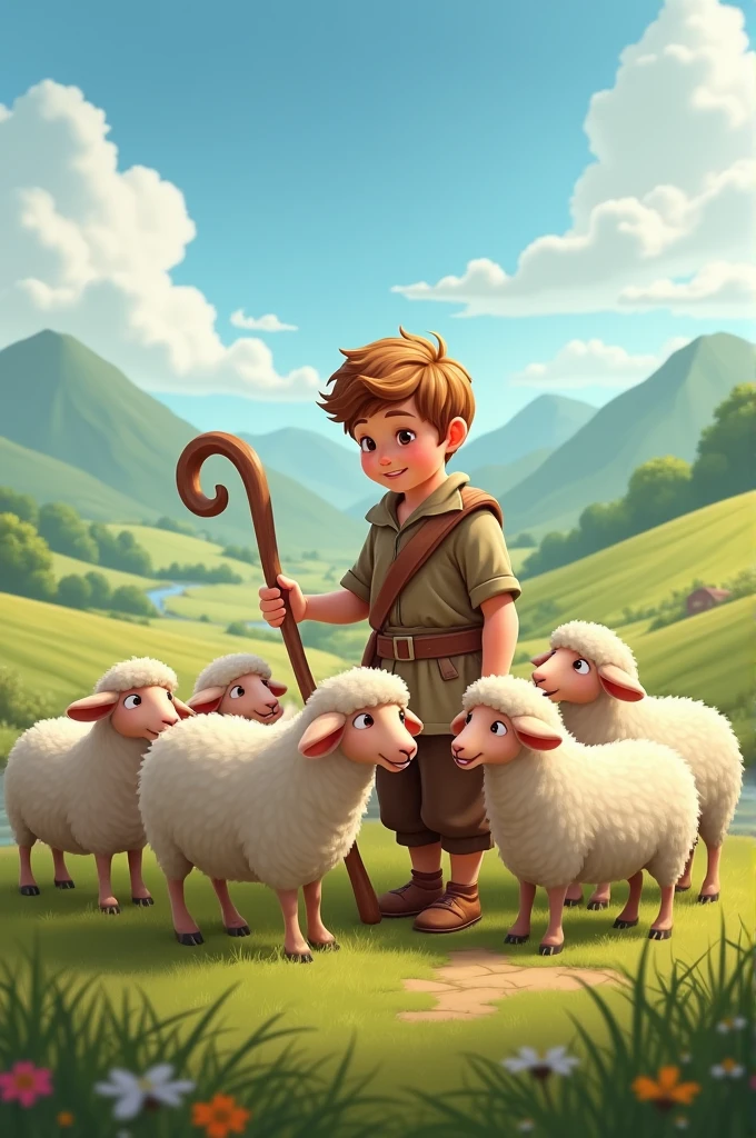 Boy and Sheep, Ratio 9:16