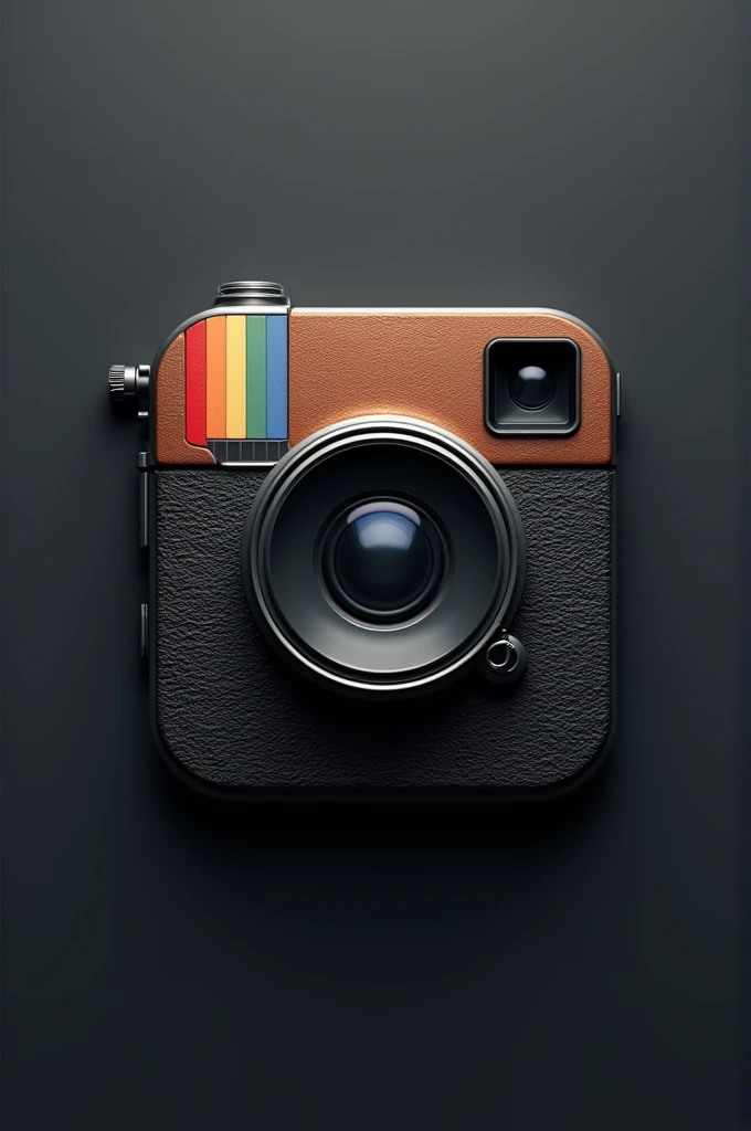 Instagram logo written mender
