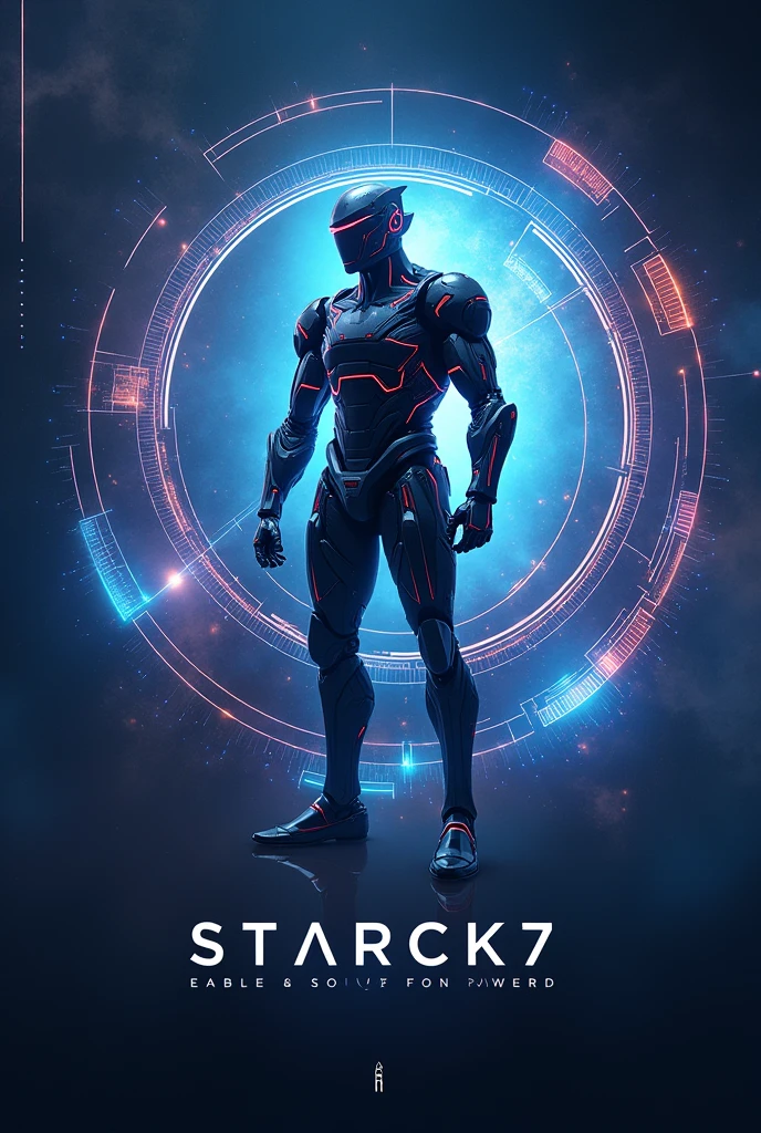Create a banner for a channel called starck7