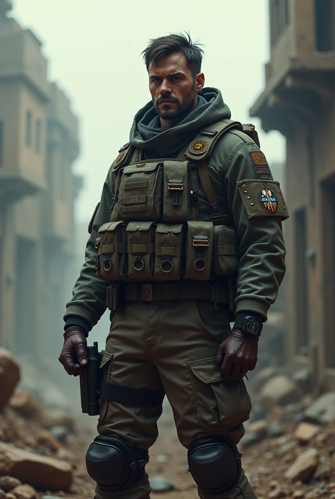One commando stand written owais