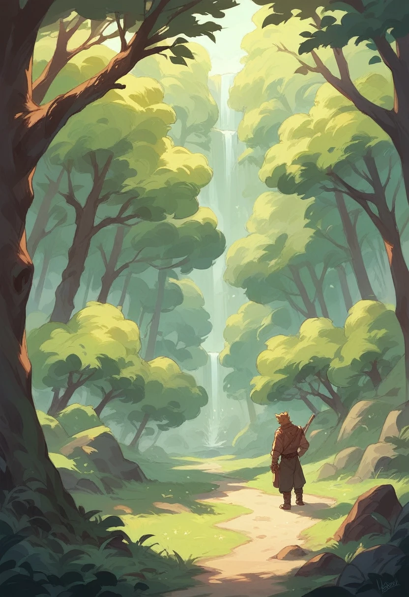 Tree in forest