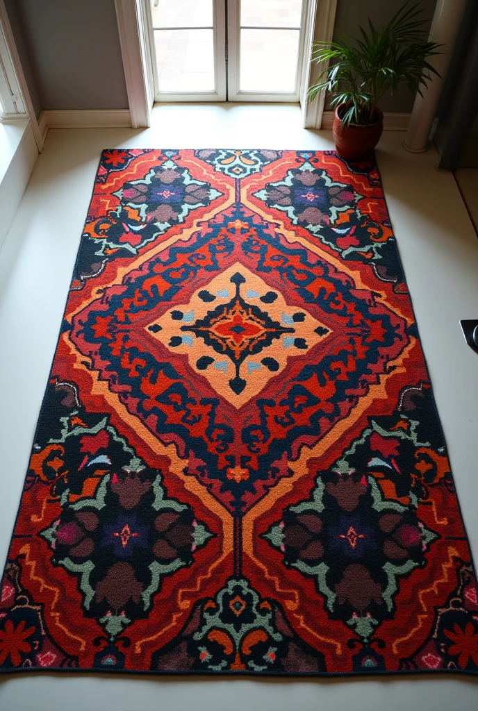 another rug seen from above