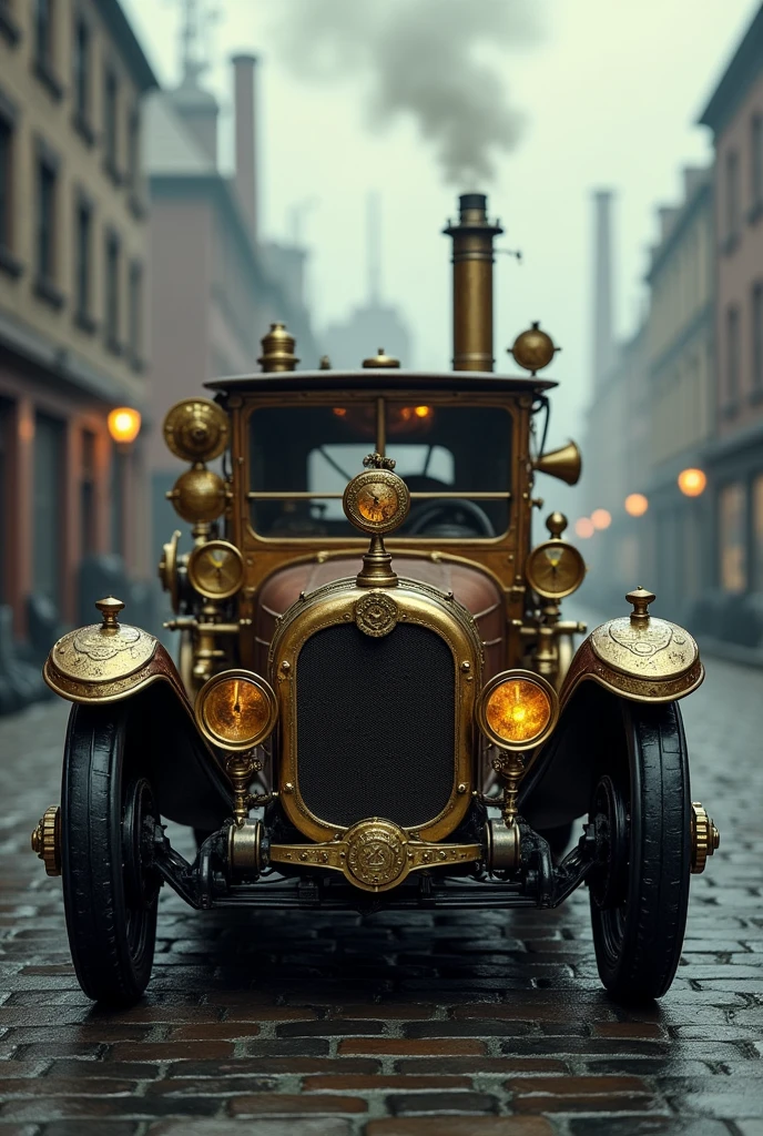 make a steampunk car