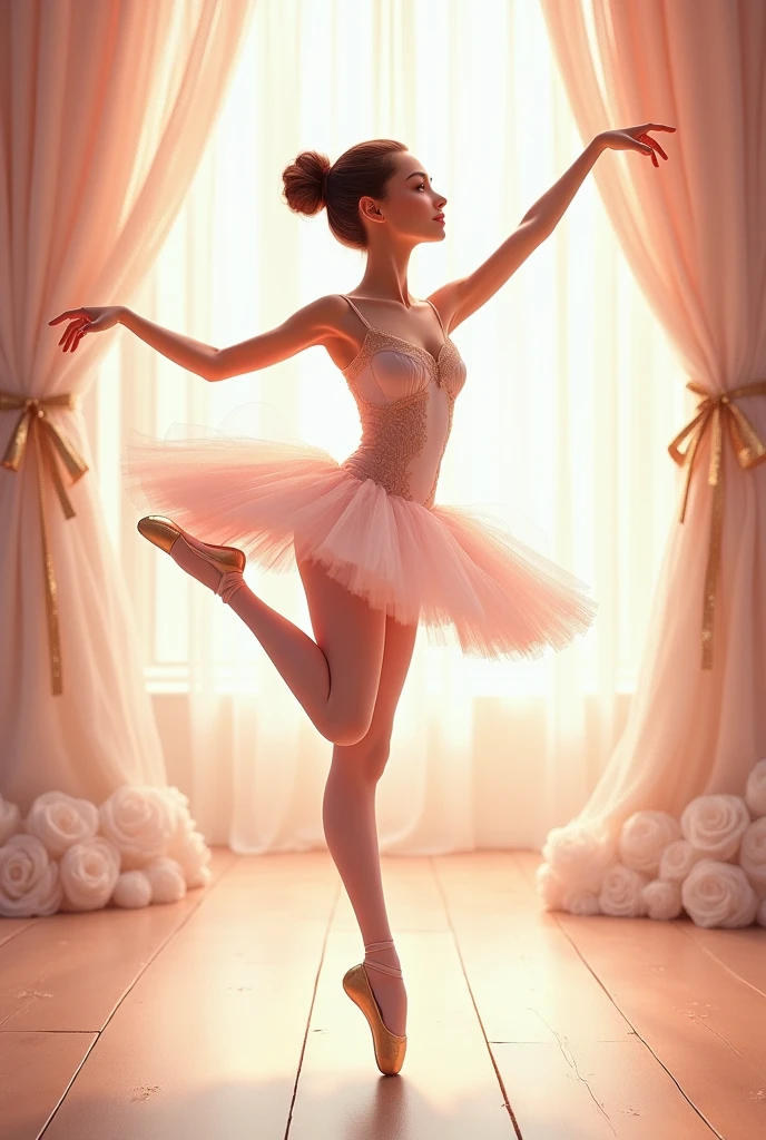 Make a ballerina birthday invitation