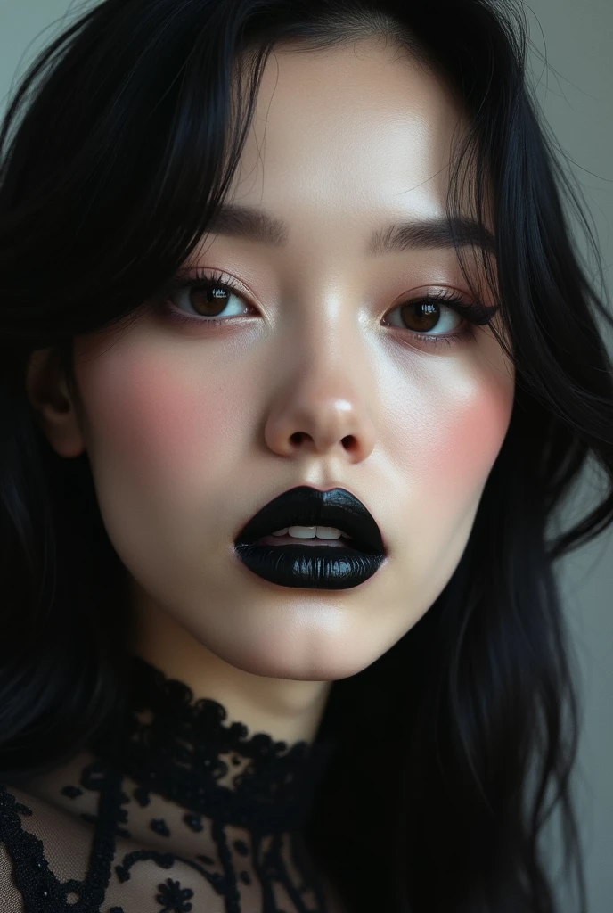 Black lipstick beautiful