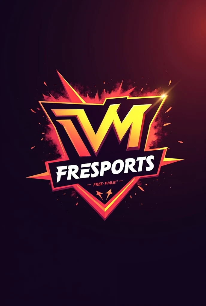 Logo of a FREE FIRE team called VM sports