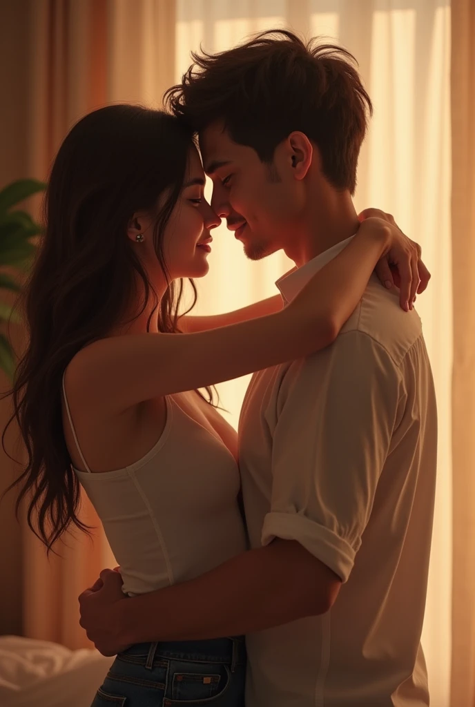 Hug my girlfriend 