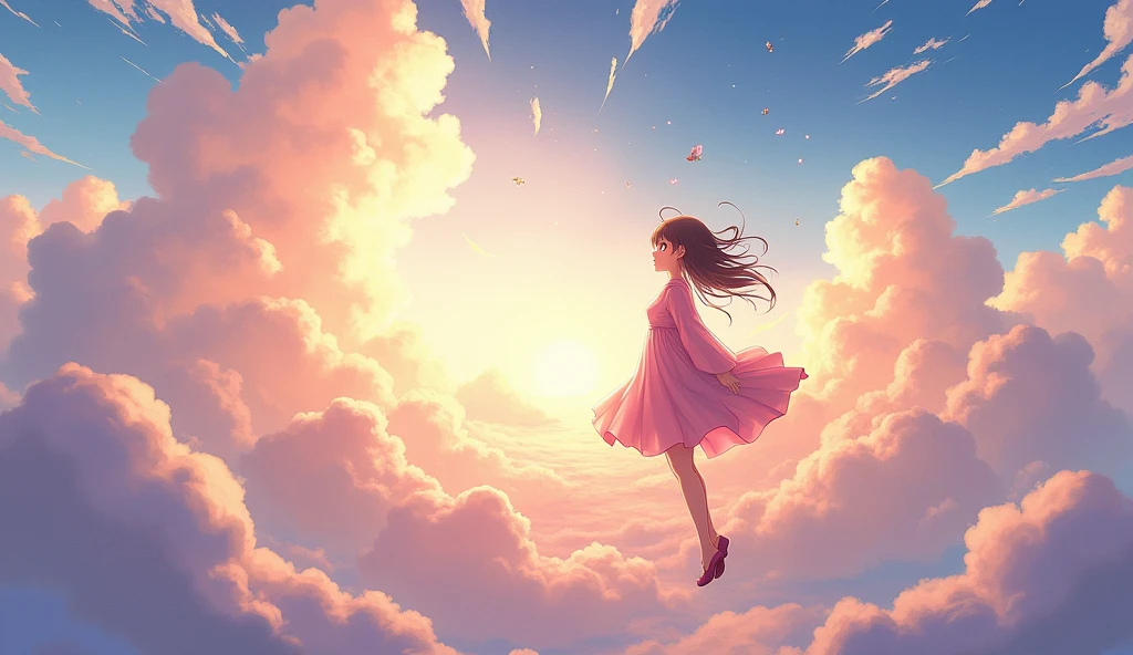 japan animation illust, best quality, sky