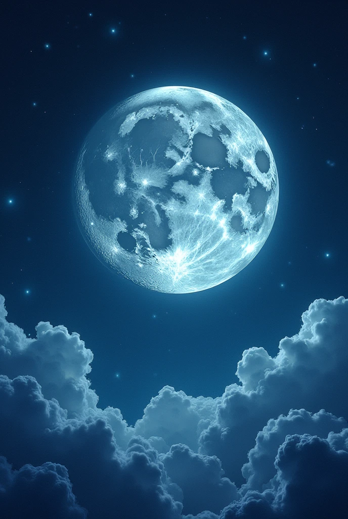 Notebook cover about the moon