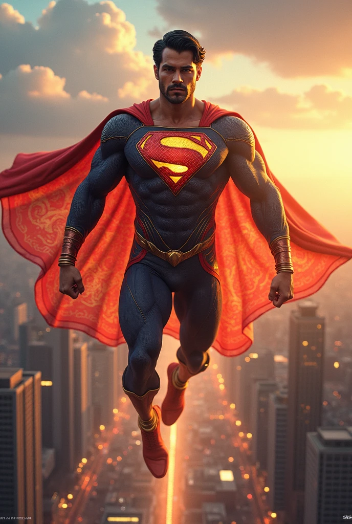 An indian superman variant of american superman