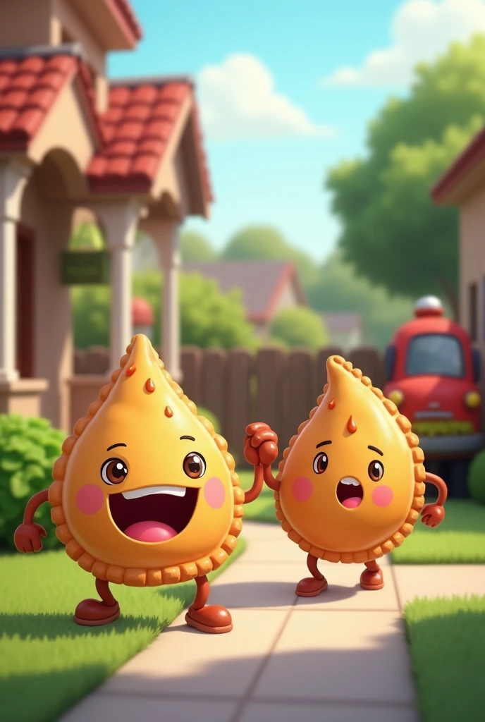 Cartoon empanadas delivered to your home