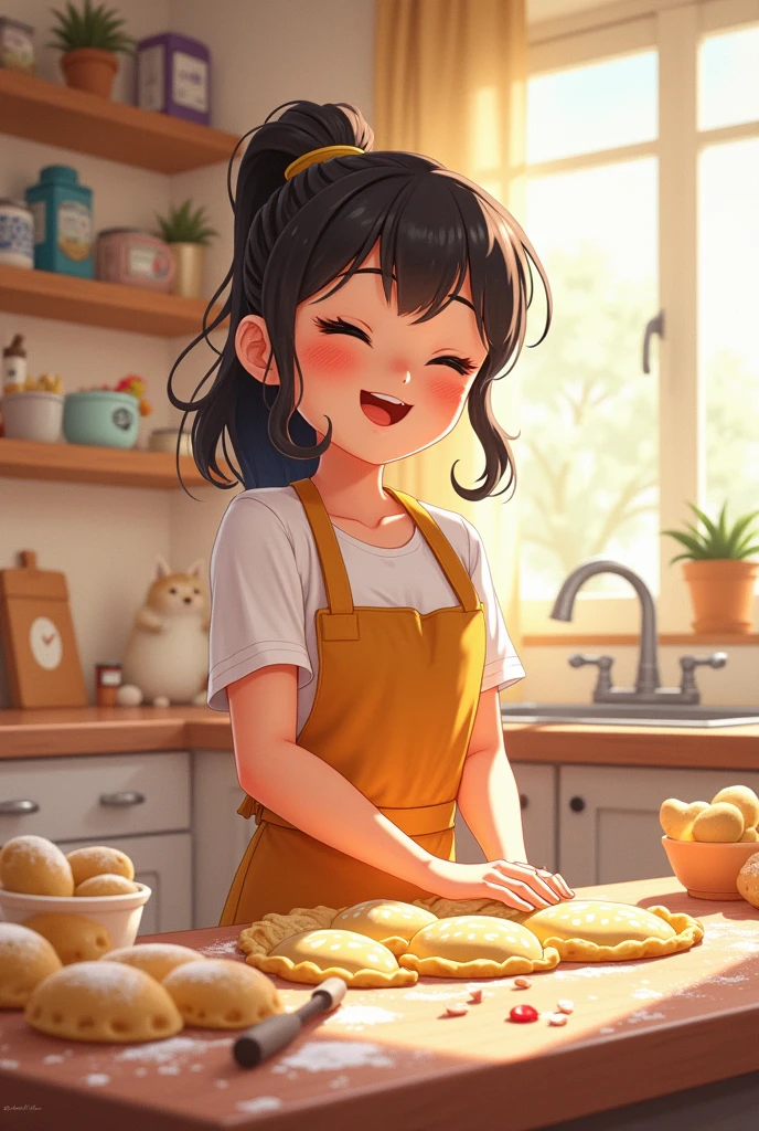Empanadas at home in anime
