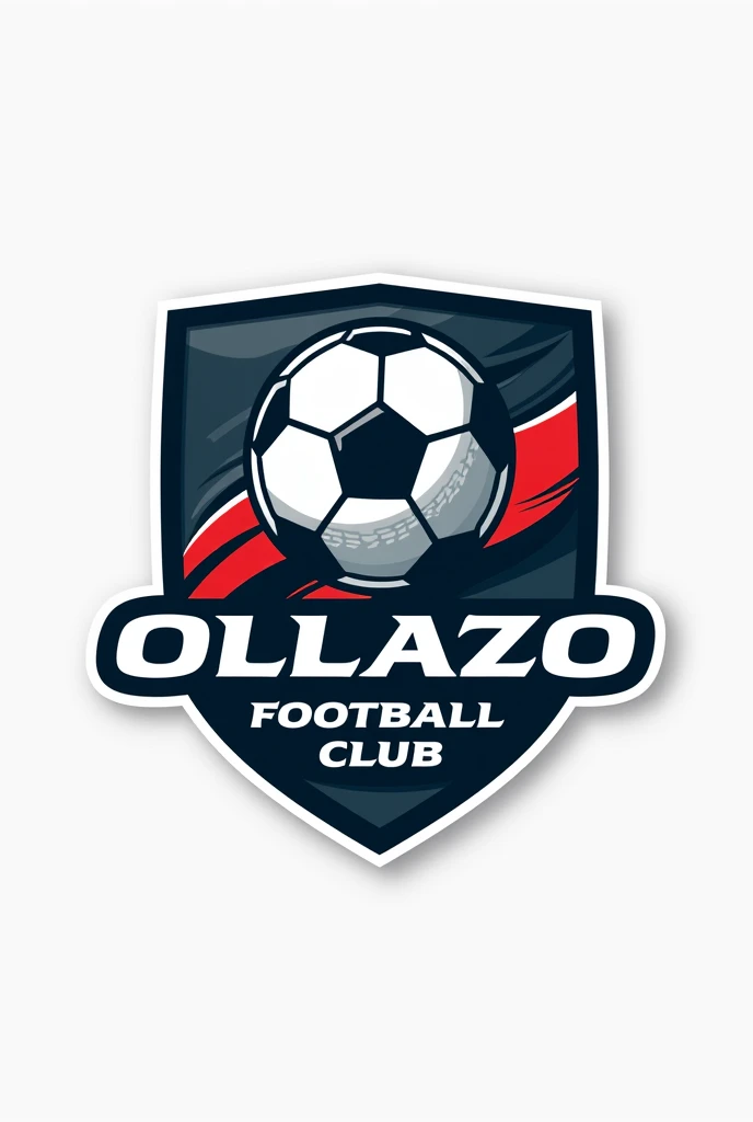 TEAM LOGO FOOTBALL BALL AT OLLAZO FC 