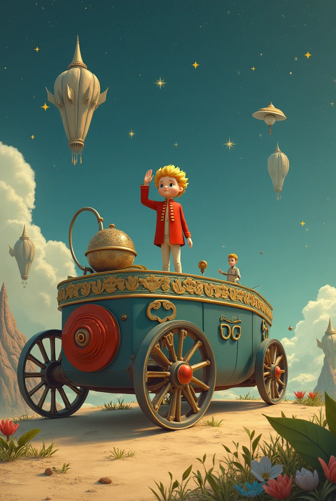 (Believe me, the little prince saluting having 8 brakes
