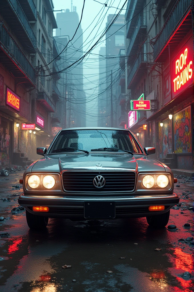 Volkswagen passat in punk city