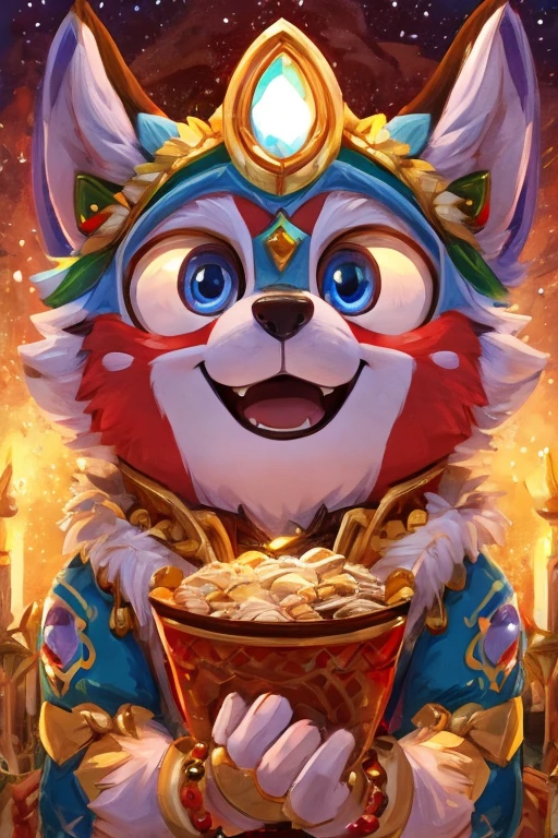 needs to have eyes and a happy expression