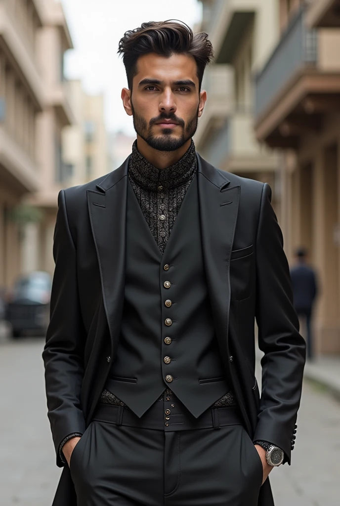 traditional pashtun modern short
jackets all sides