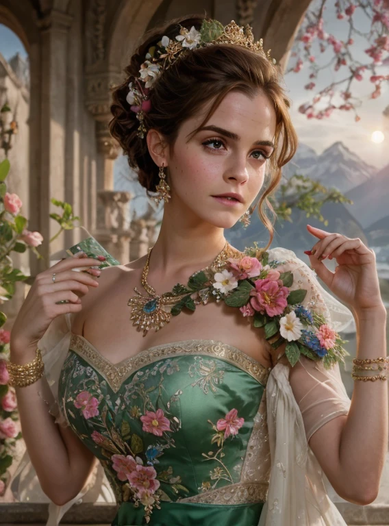 Face de Emma Watson