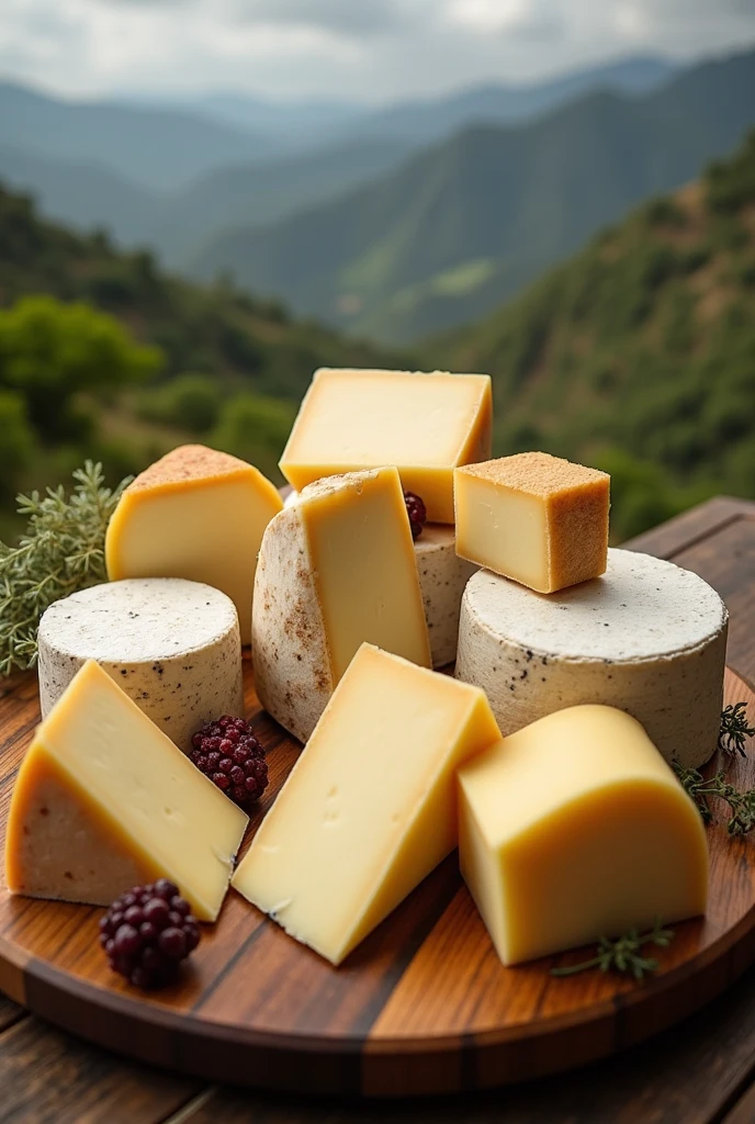 Salinerito cheeses