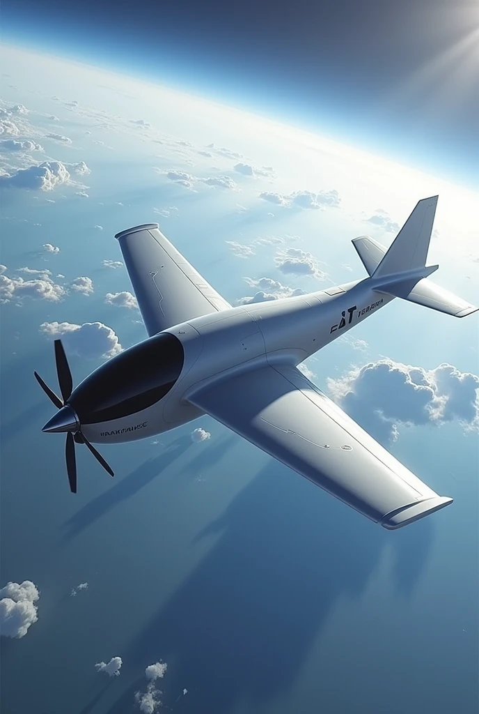 2x2x2 electric stratospheric single-engine aircraft with airplane function