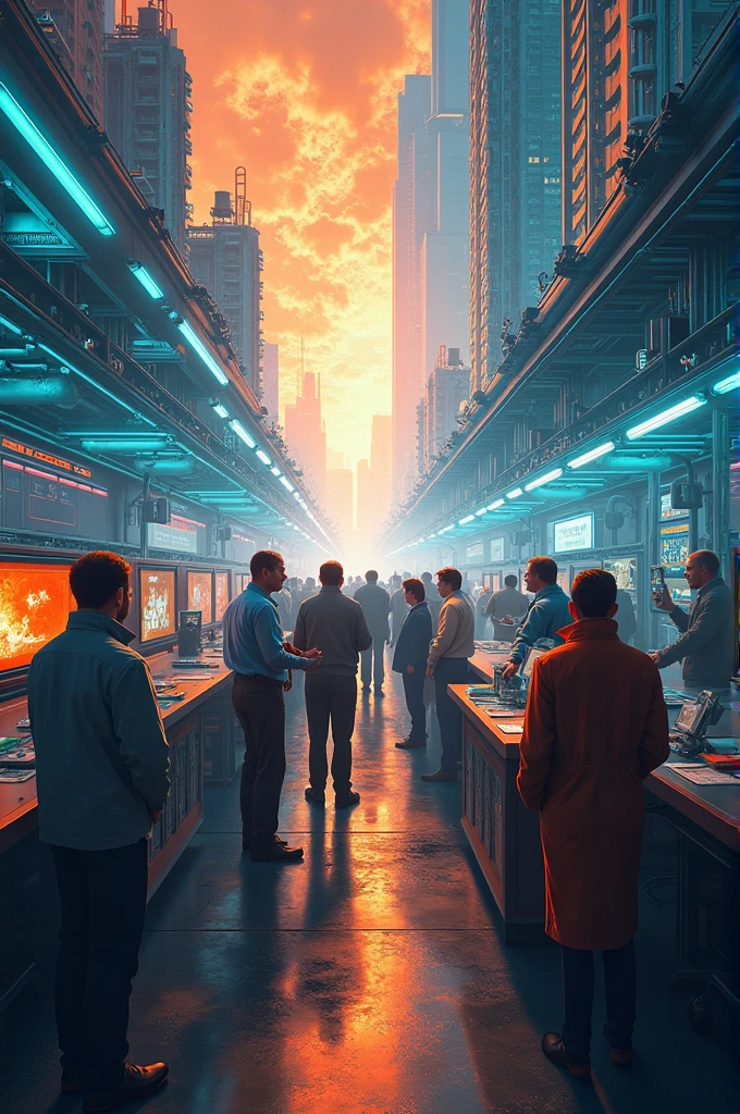 Ecris les nouveaux révolutionnaires de l'industrie et des technologies