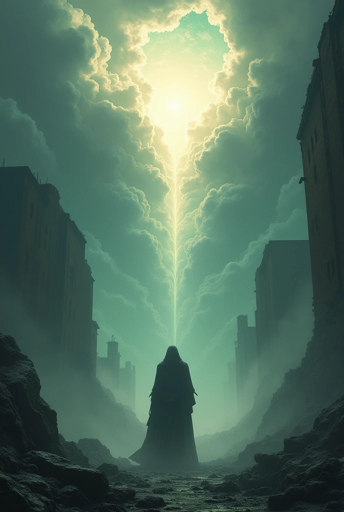 apocalyptic heavenly atmosphere