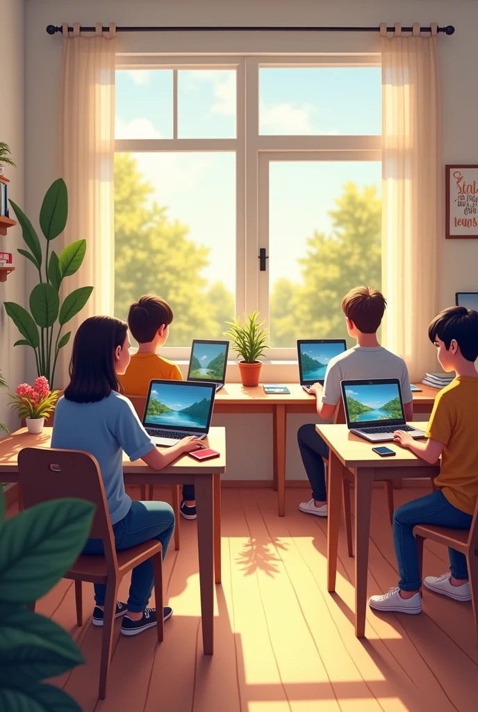 Virtual classes from home