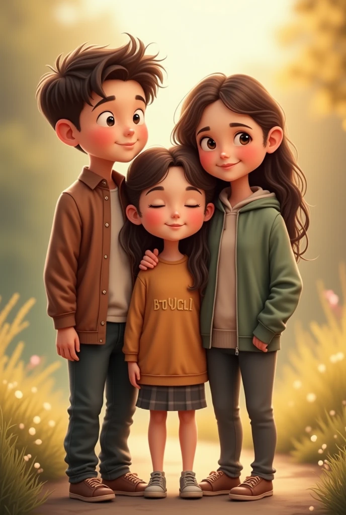 Two brother and one sisters
