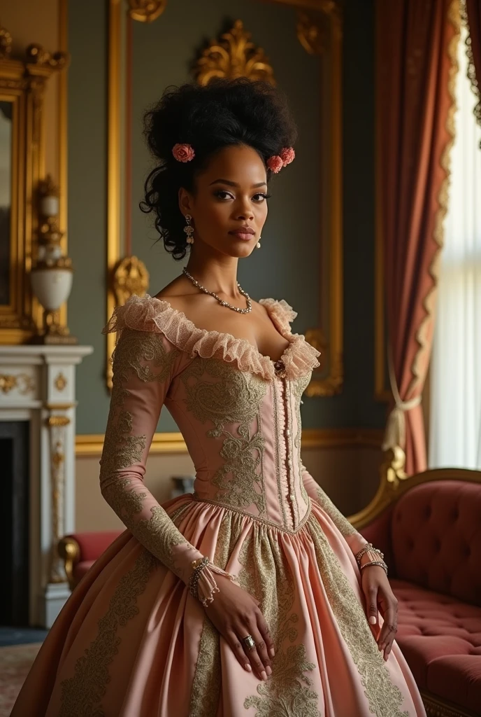 Rihanna como dama de "Bridgerton"