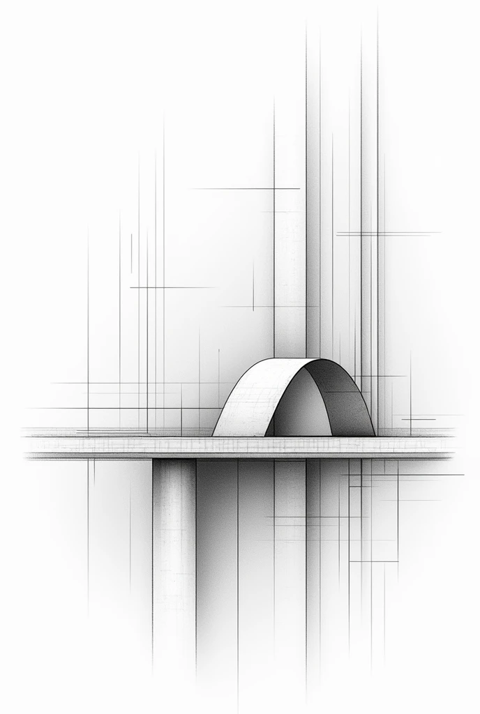 Abstract civil engineering drawing