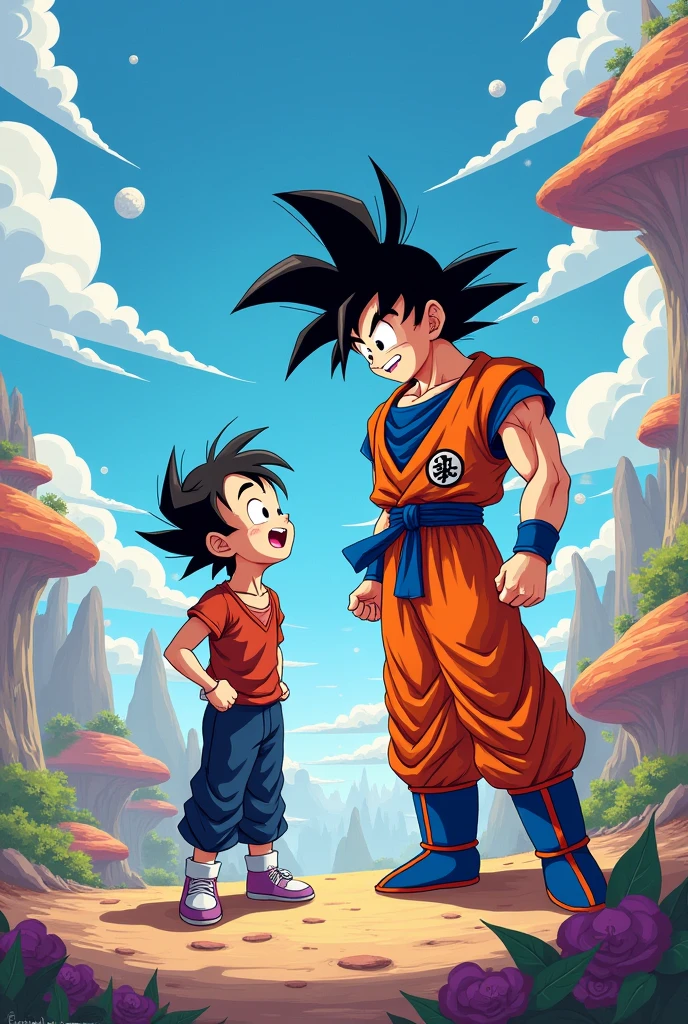 Haz and goku 