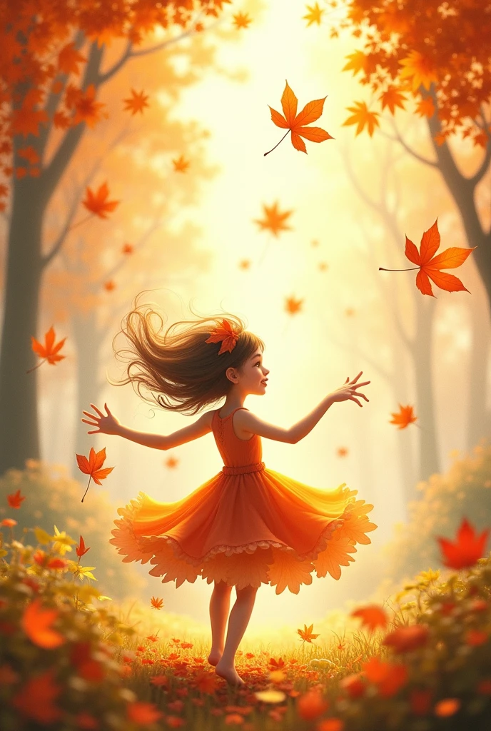A pic of leves with dance