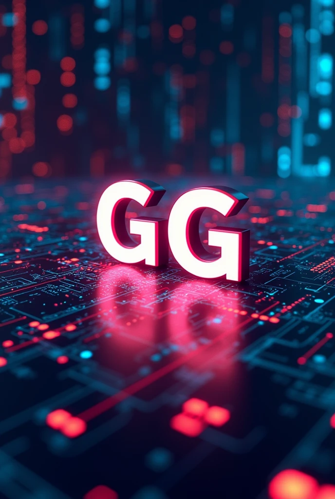 realistic game code background with gg text