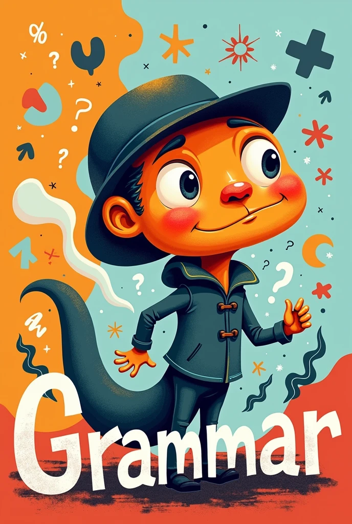 A creative grammar cover