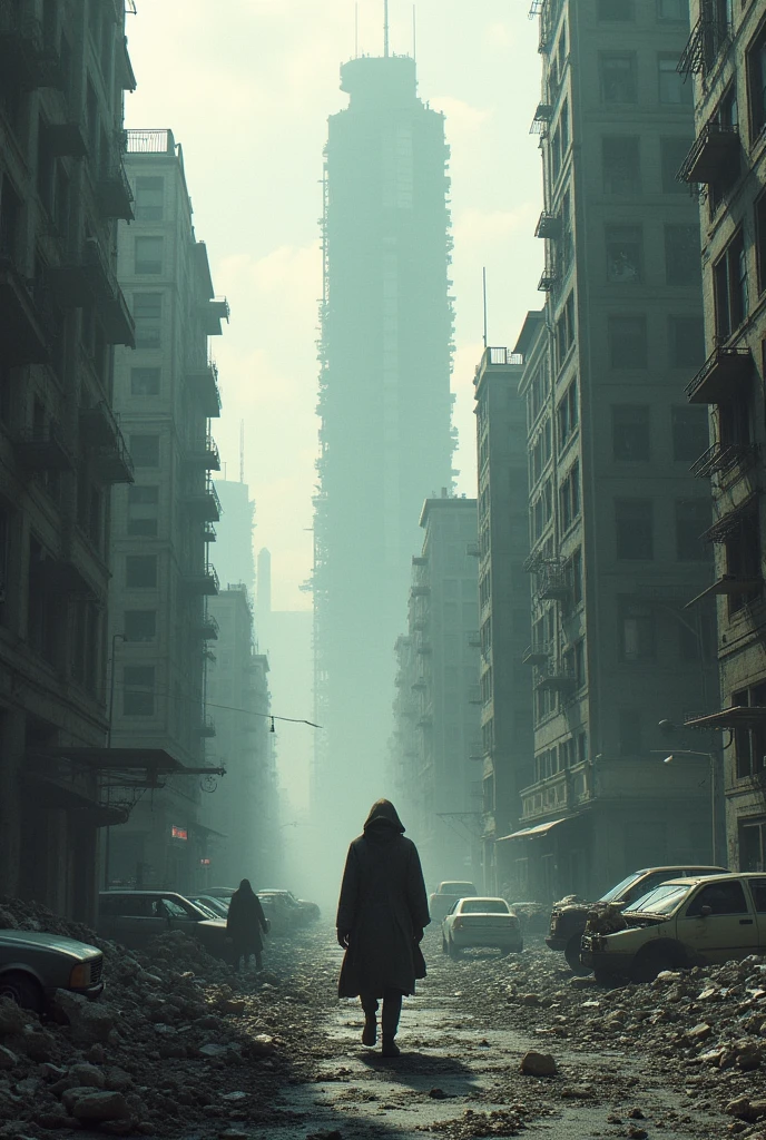 devastated world, Destroyed streets, apocalypto.