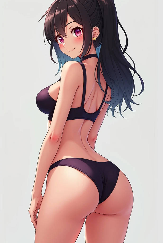 I wanted an anime character with short shorts and a really hot ass 