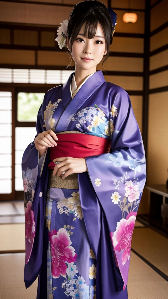 Alluring kimono
