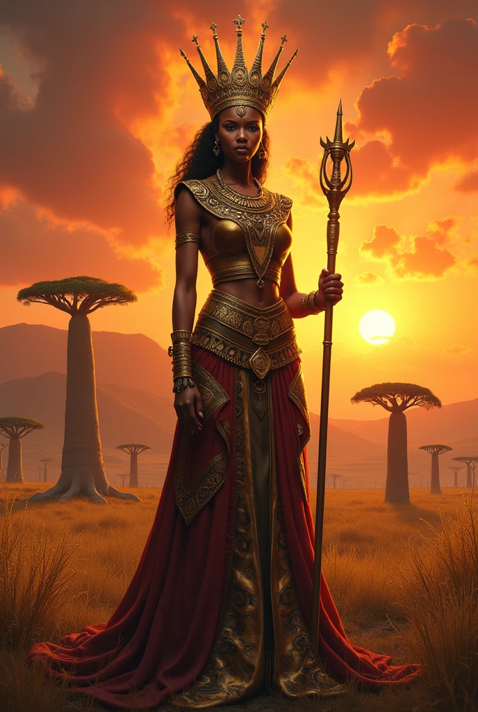 Queen of the African land