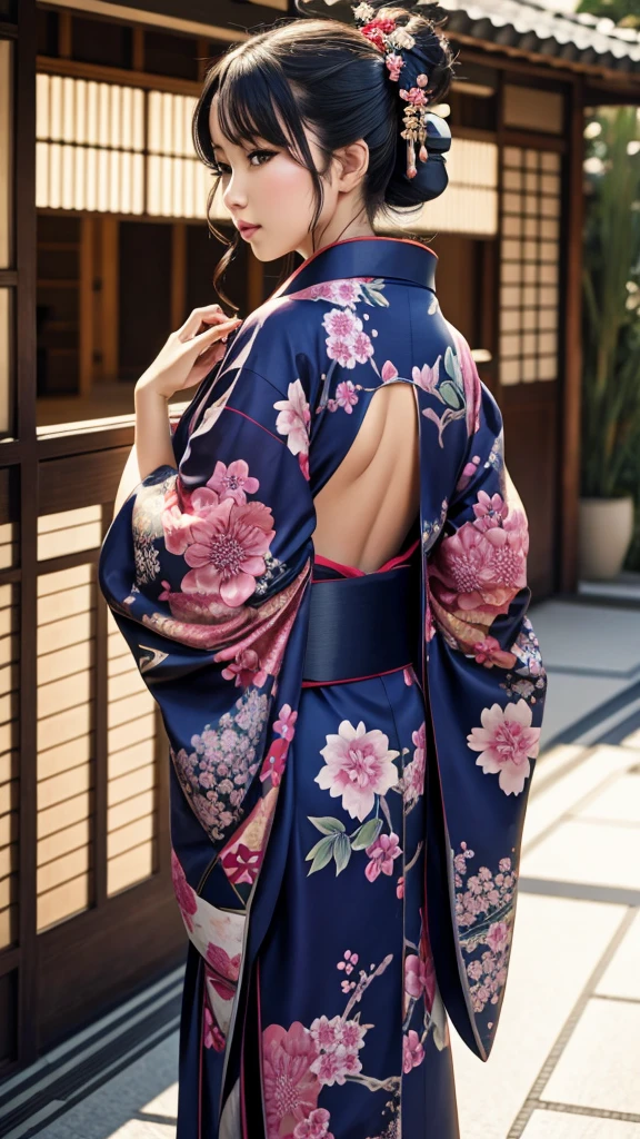 Alluring kimono