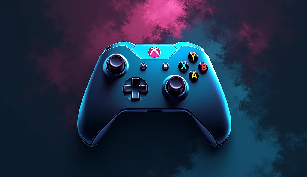 A stylized image of an Xbox controller and the Xbox logo