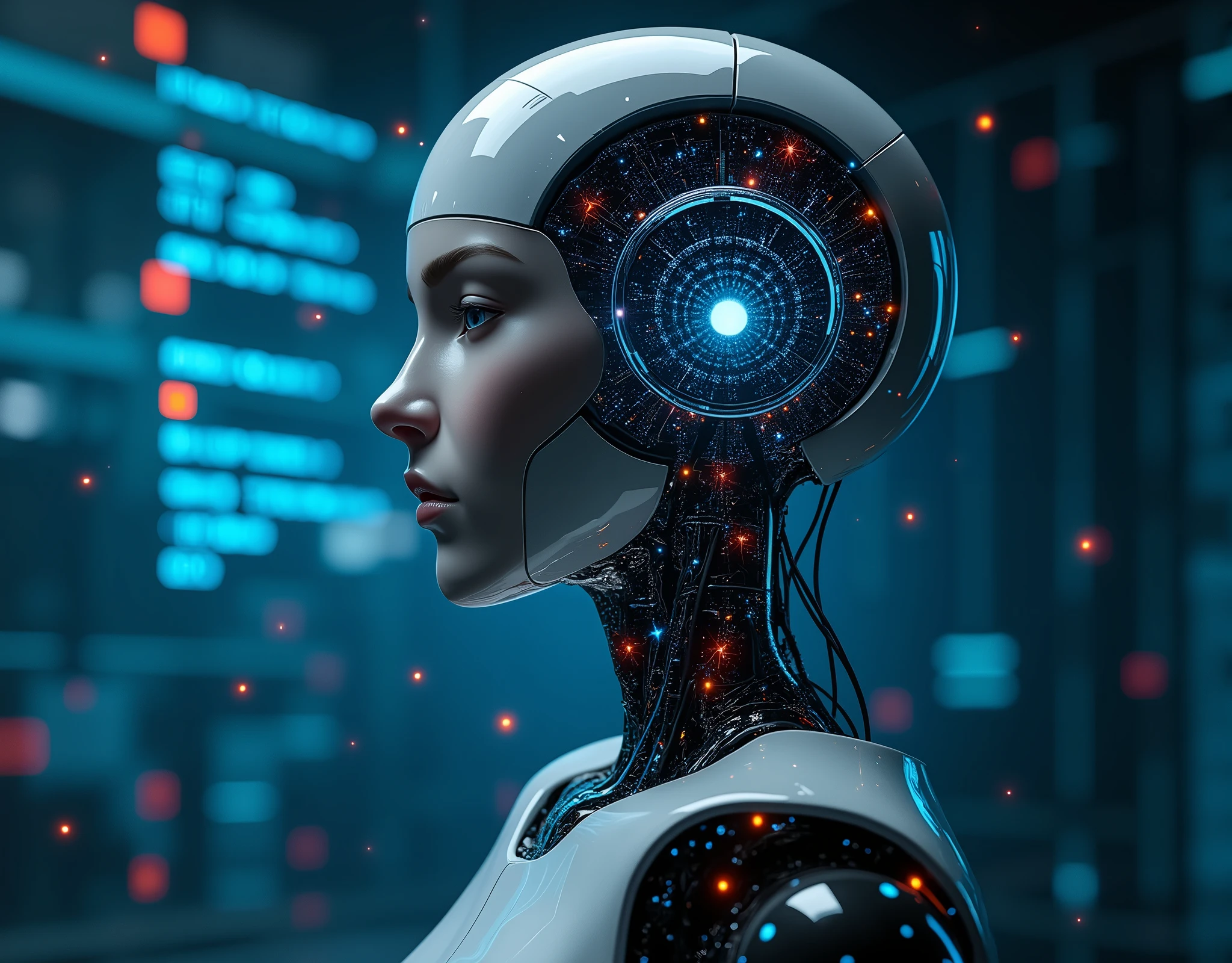 Profile picture for the Information Technology Telegram page. THE PERSON IS AN ARTIFICIAL INTELLIGENCE