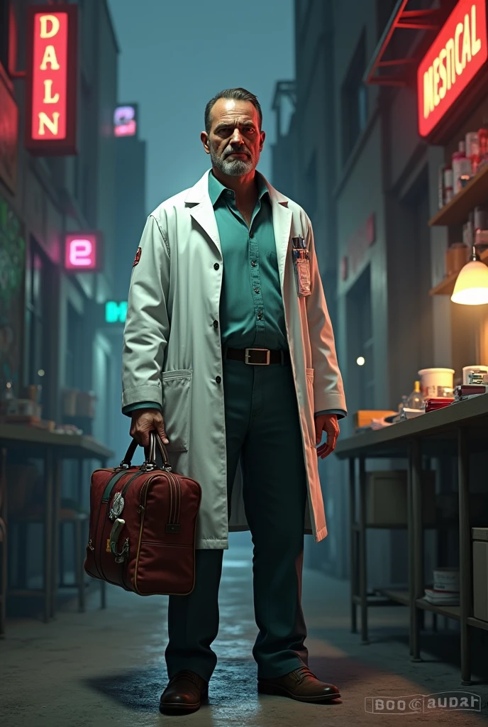 Create a gta5 doctor character