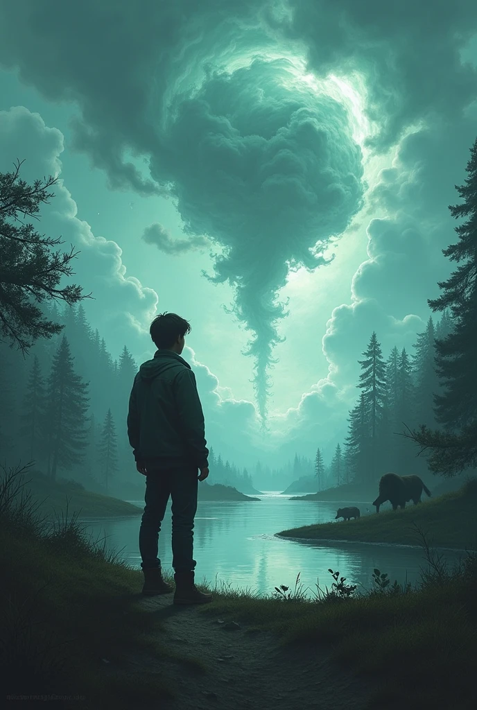 Lucas begins to notice extreme weather changes and anomalies in the atmosphere that are unexplained.. Small earthquakes and changes in animal behavior begin to occur.