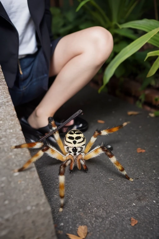 female、Spider in the lower body