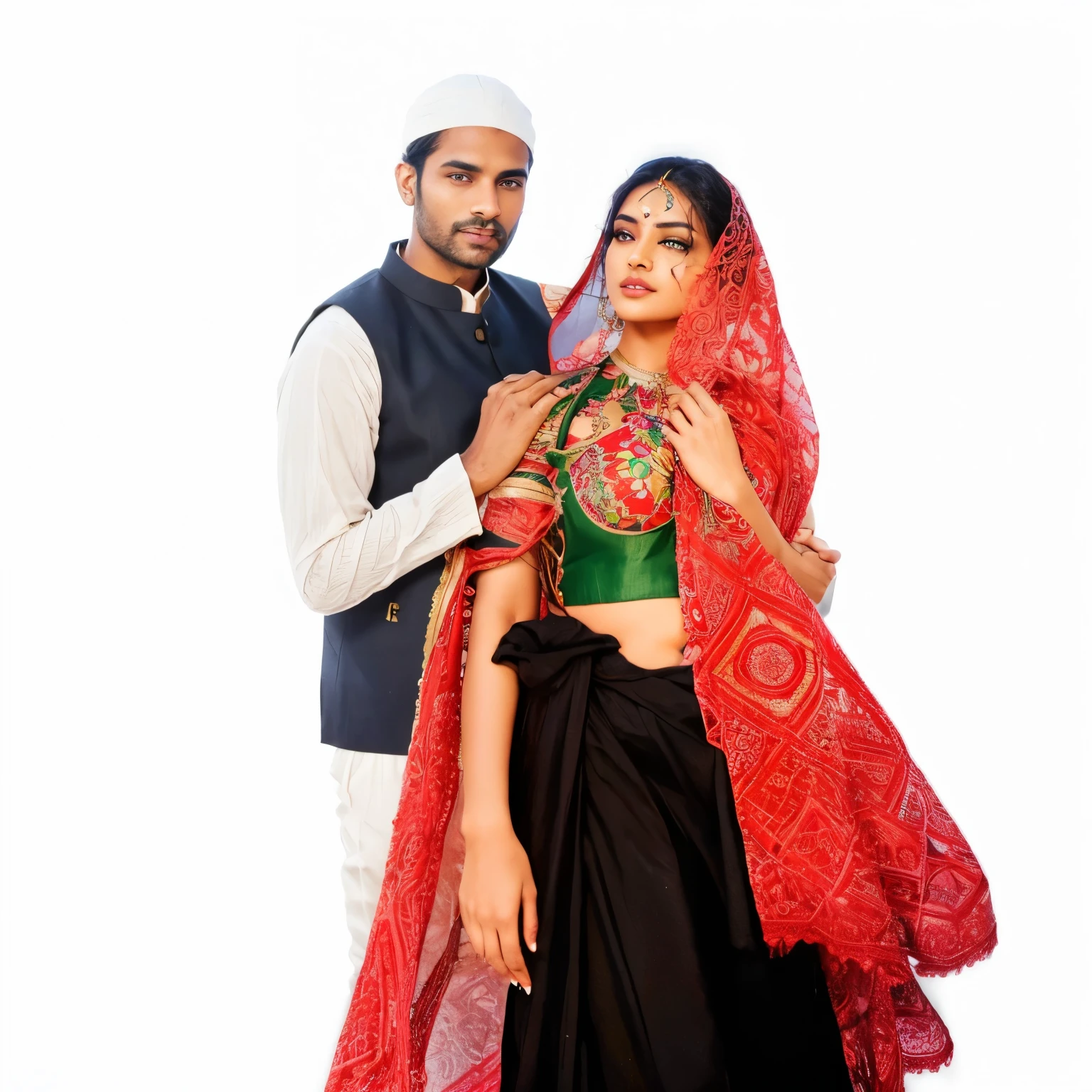 walking in a moonlit courtyard, exotic girl, beautiful indian,(indian babe:1.1), looking at the viewer, shining skin, perfect lighting, the embodiment of grace and elegance, , nsfw, (Big Tits:1.3), clear curvy details, beautiful curves, detailed eyes, detailed pupil, Ultra Detailed, unity 8k wallpaper, ultra detailed, aesthetic, masterpiece, best quality, photorealistic