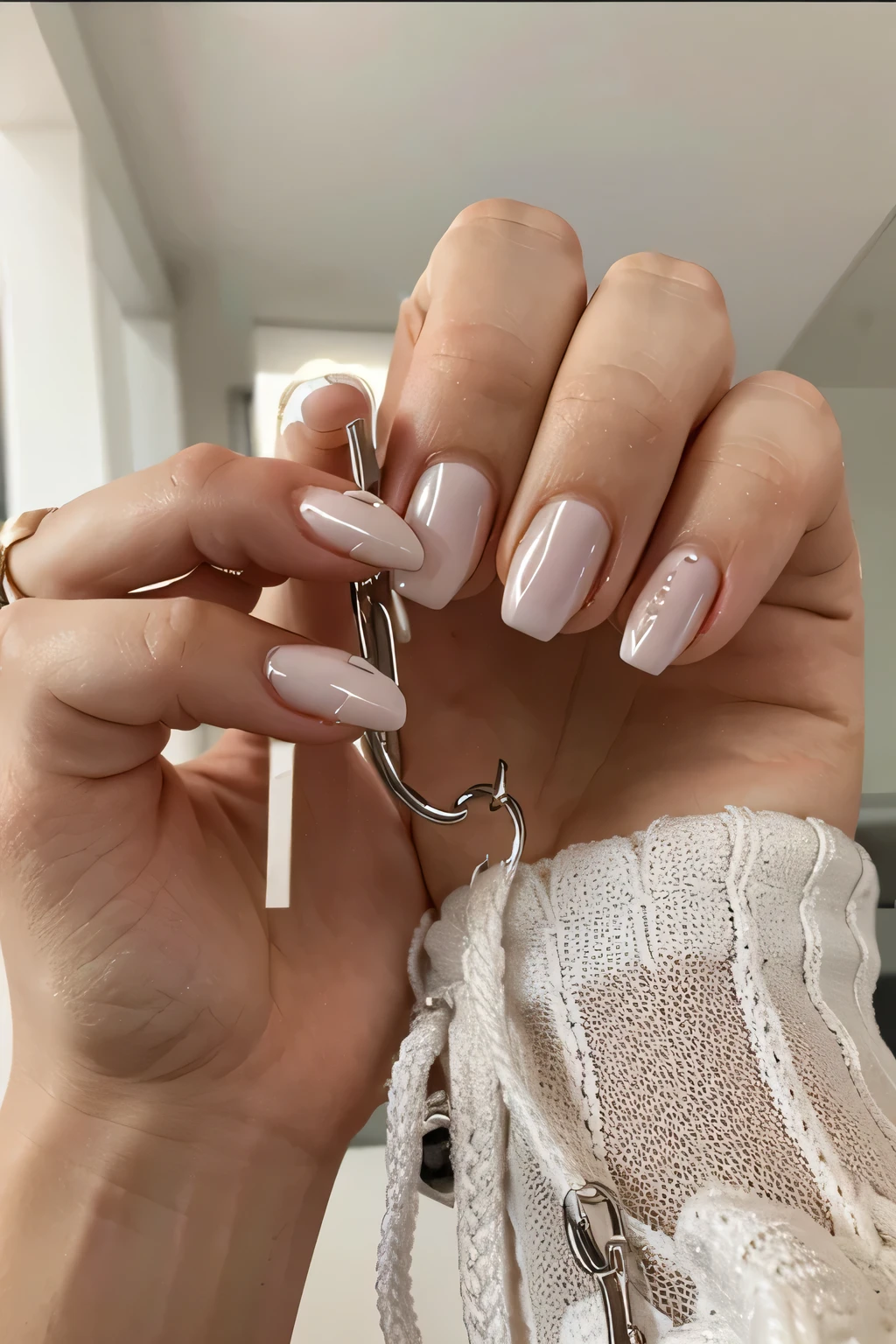 make a finger with the same nails