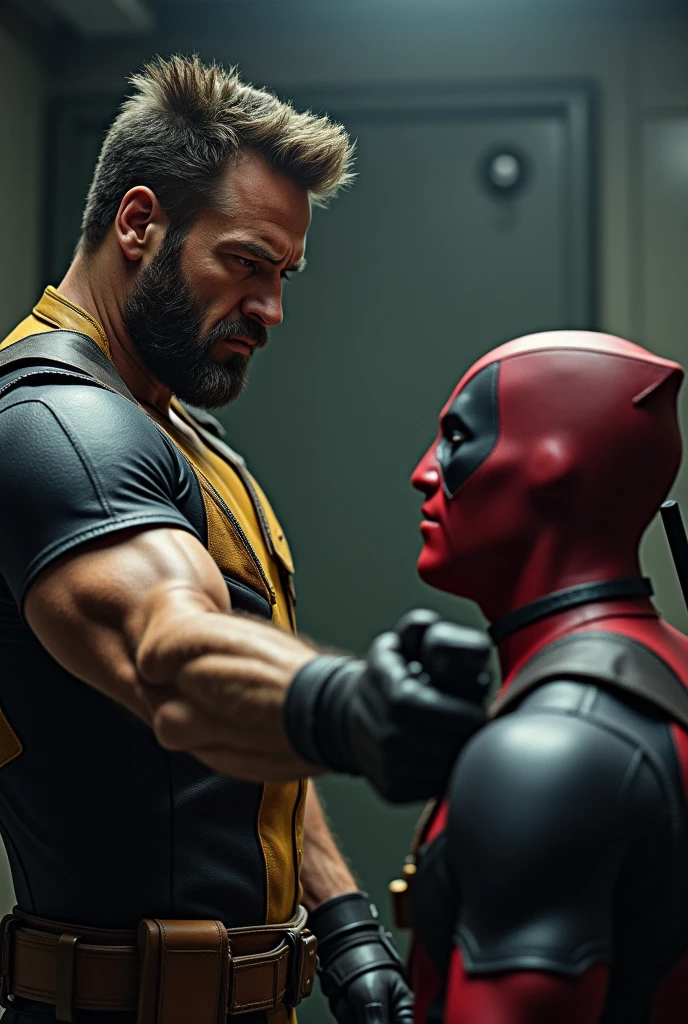 Wolverine nodded gravely.. "It's about something even worse. Something that affects all humanity." He extended a hand, offering Deadpool a communication device. "You have to come with me. There is someone who wants to recruit us for a crucial mission.."