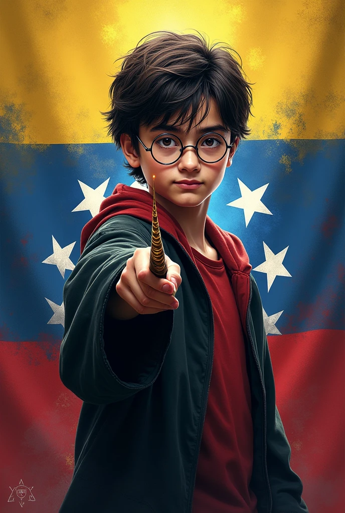 Harry Potter , venezuela, Wand, flag
