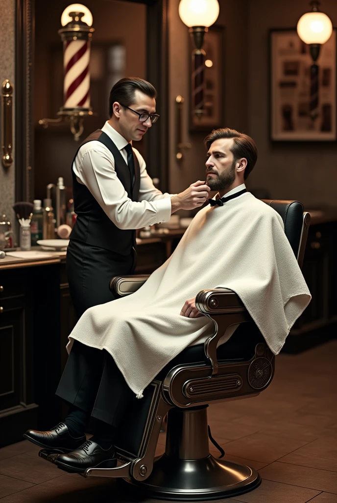 A Visit to the Barber Shop